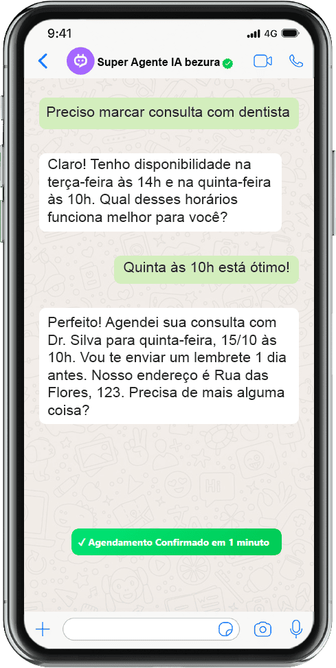 Casos de uso reais clínica - Bezura