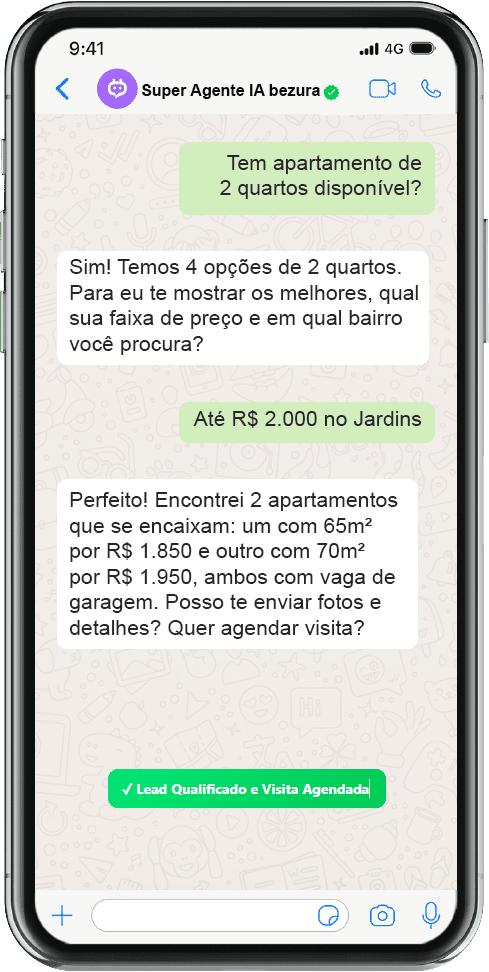 Casos de uso reais imobiliária - Bezura