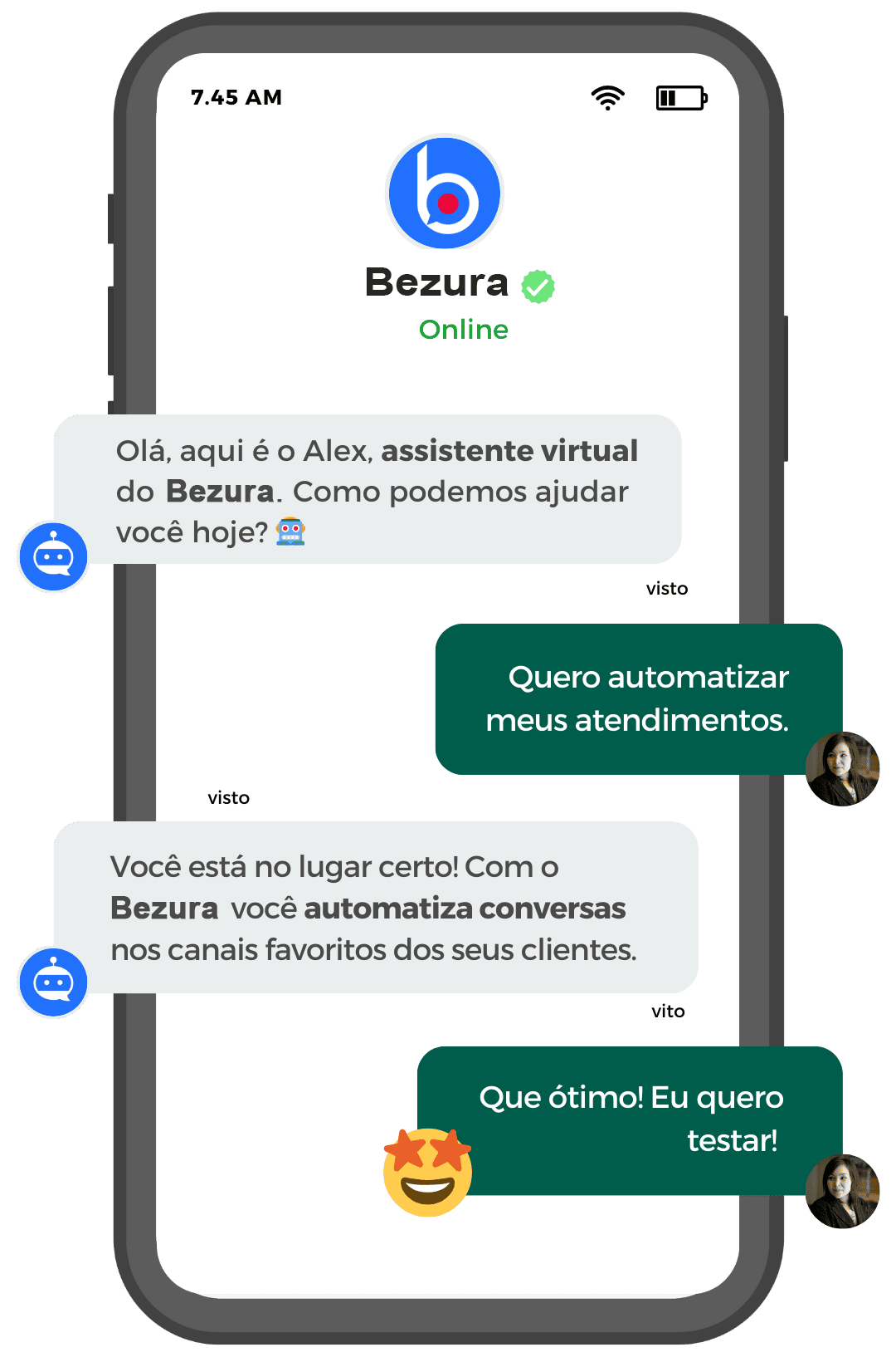 Como o Bezura Funciona na Prática